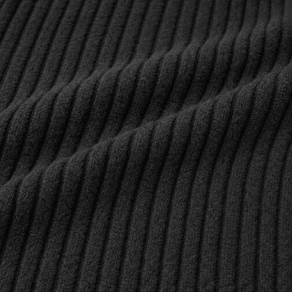 Ribwell – Brushed Ribbed Knit Wide-Leg Pants