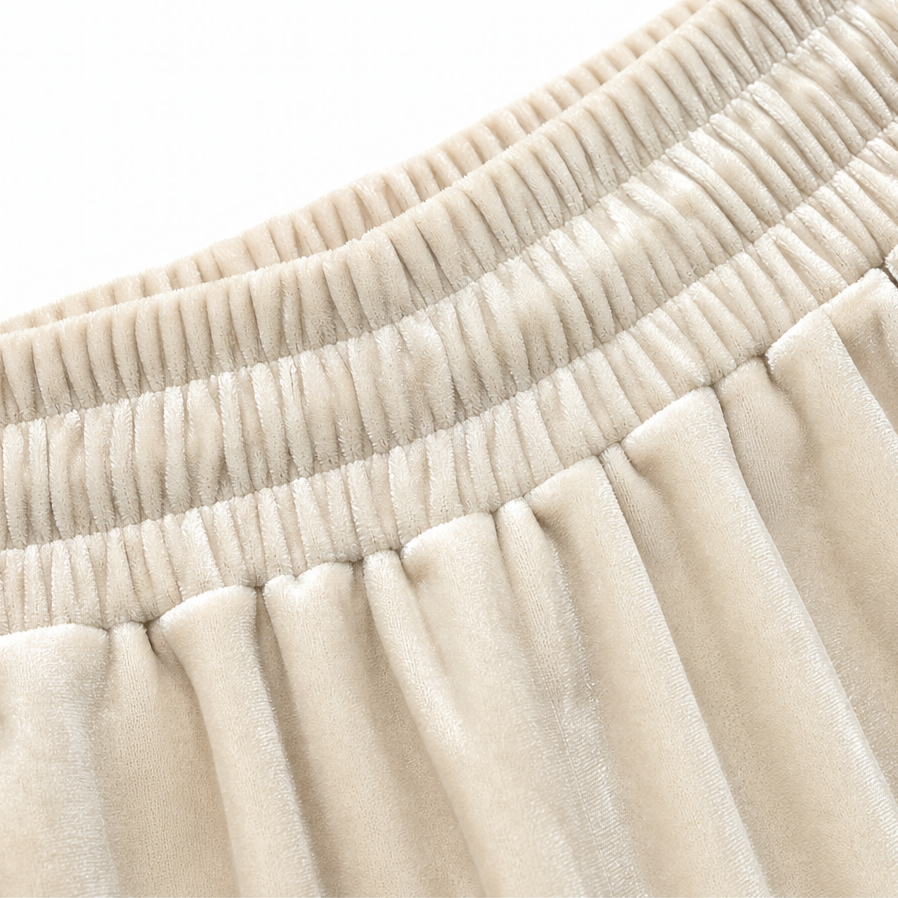 Velvara – Velvet Like Wide-Leg Trousers