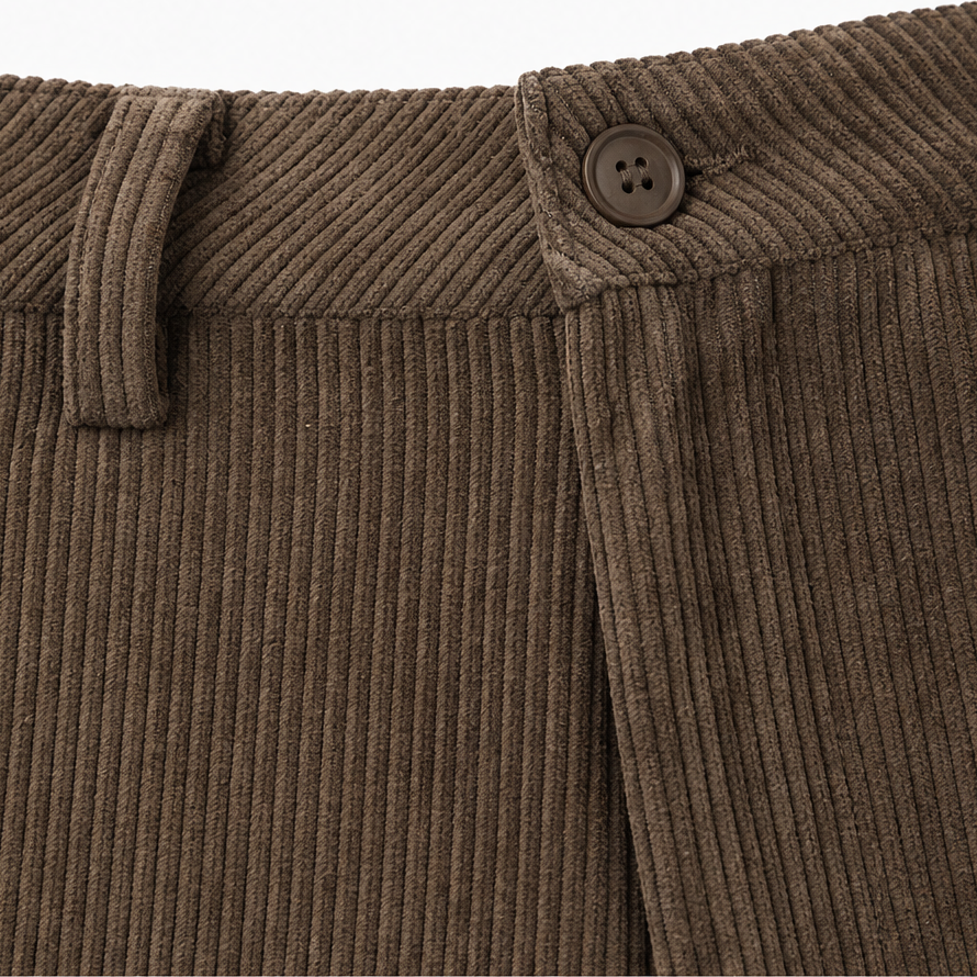 Lunetta Pants – High-Waisted Stretch-Waist Wide-Leg Trousers