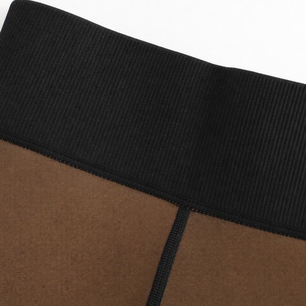 Snatchwarm – Fleece-Lined Single-Seam Shaping Tights
