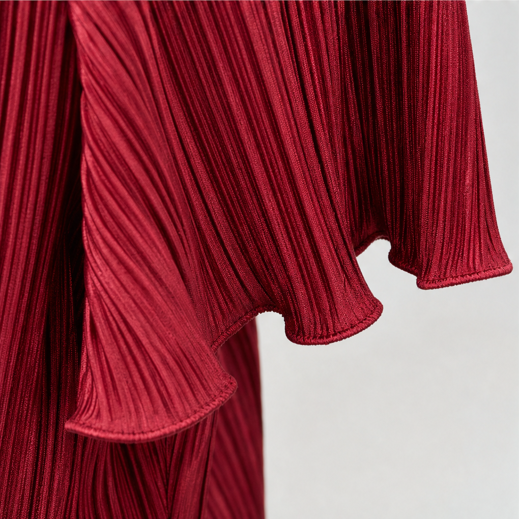 Wearbella – Pleated Wide-Fit  Blouse