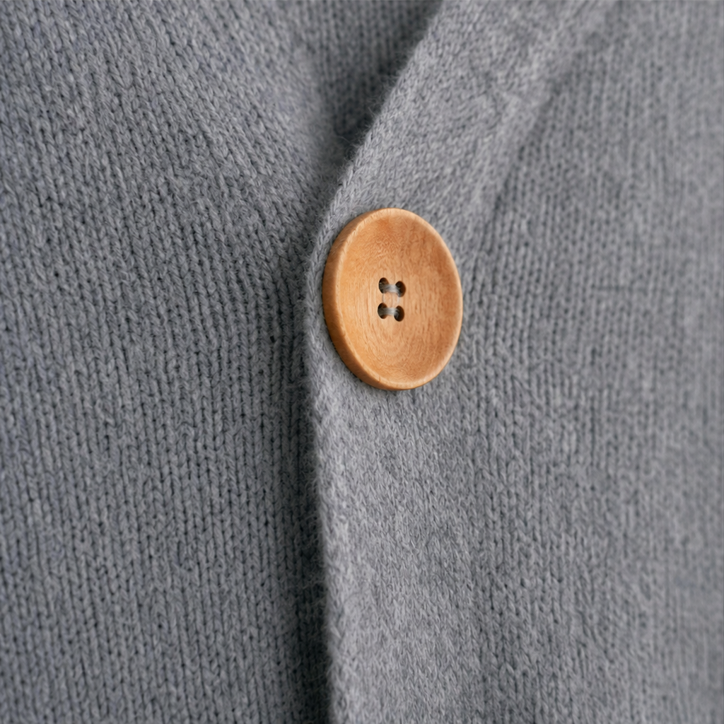 Wearbella – Hooded Waffle-Knit Button-Front Cardigan