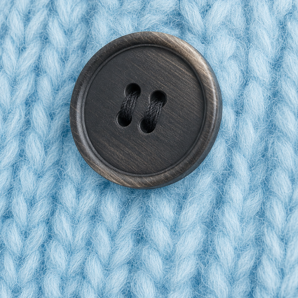 Wrapavia – Chunky Knit Button-Front Long Cardigan