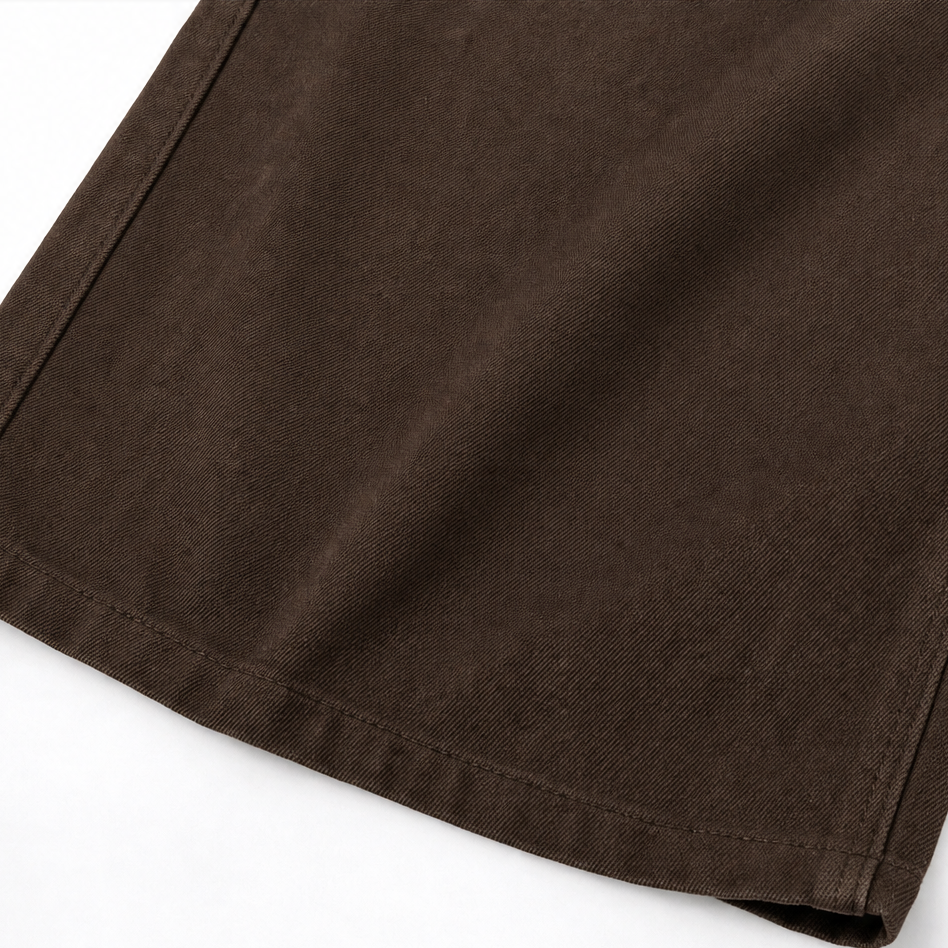 Elowen Set – Oversized Twill Top And Wide-Leg Pants Set