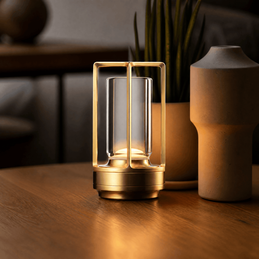 Crystelle – Elegant Cordless Crystal Table Lamp