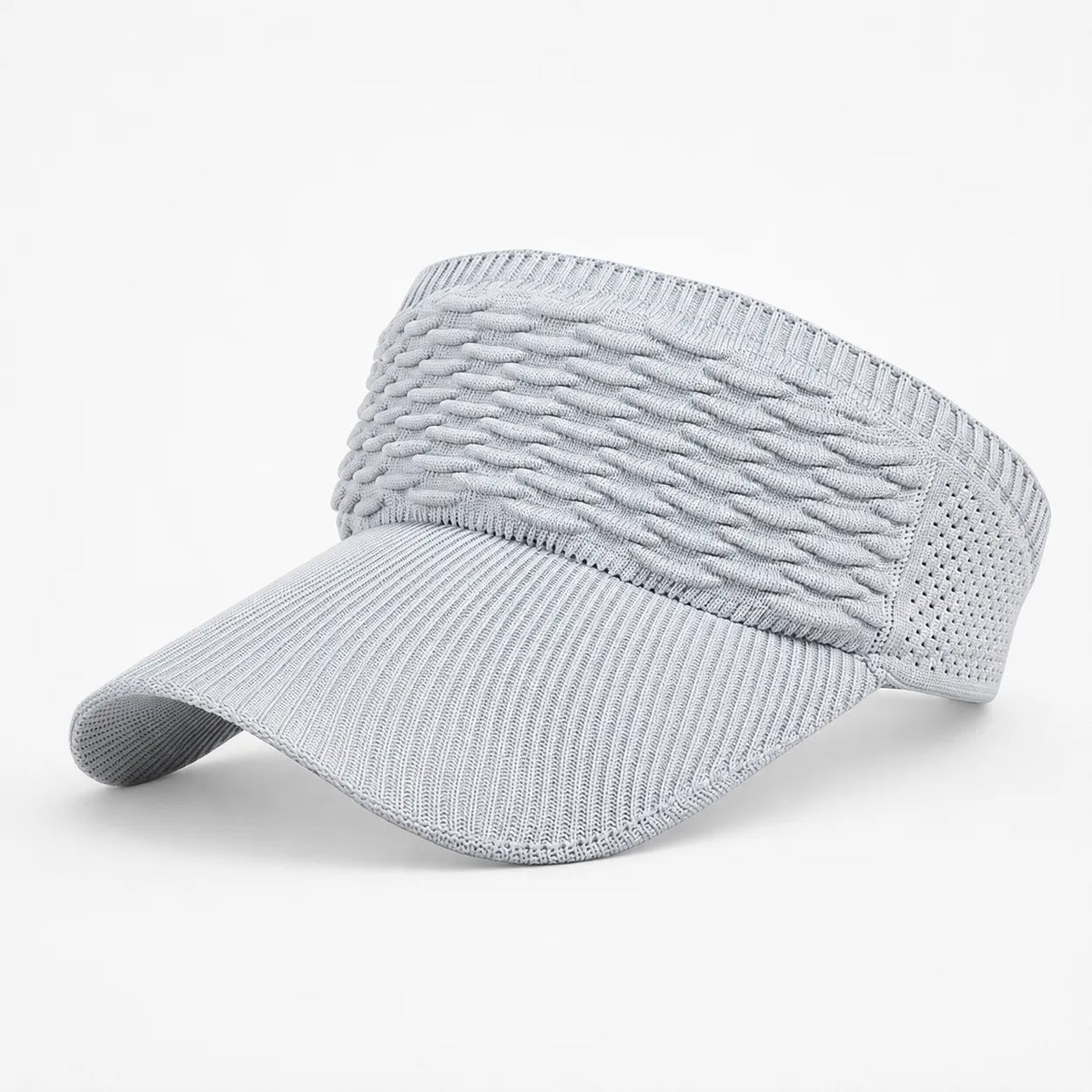 Solvia – Open-Top Sun Visor for Buns and Ponytails