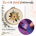 Maybloom - Punch Needle Kit for Floral Embroidery