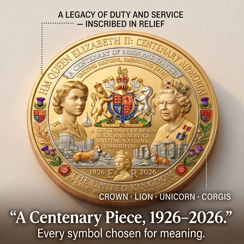 Regalis – Dual-Portrait Centenary Memorial Coin