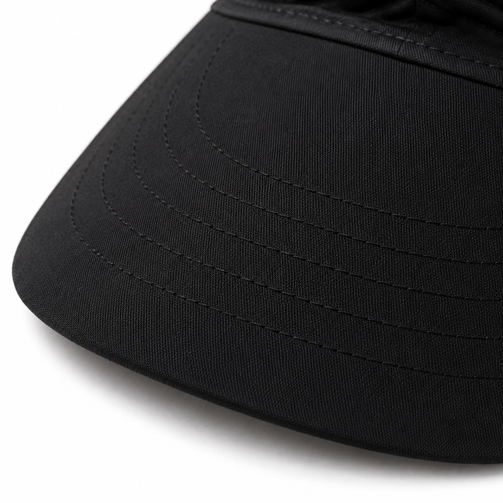 Solenza – Ruched UPF 50+ Sun Visor for Women, Packable Wide Brim
