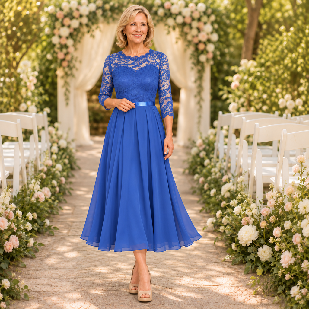 Composure – The Lace Maxi That Falls Into One Long Line