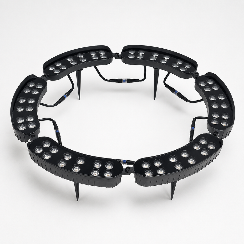 Ringlume – Segmented Ring Solar Tree Light