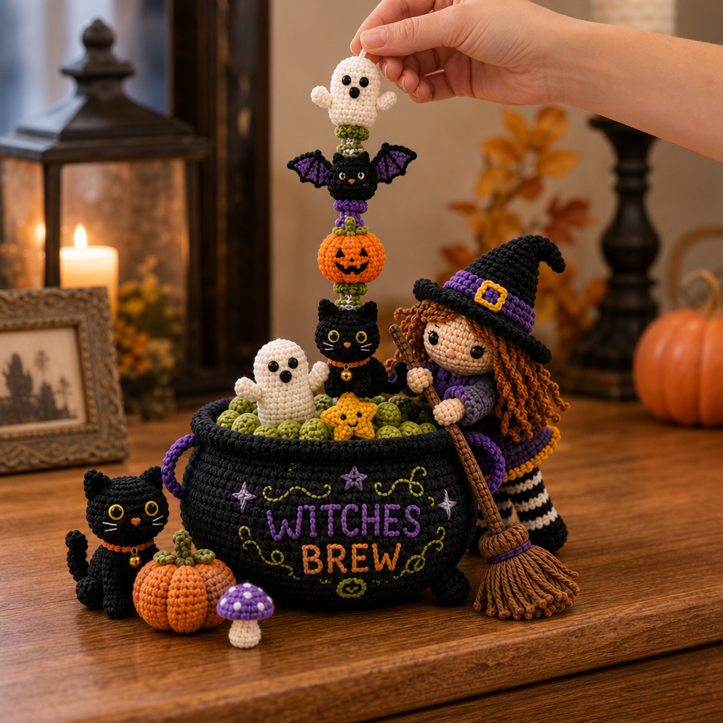 Boonanza – Hidden-Scene Crochet Pop-Up Pumpkin