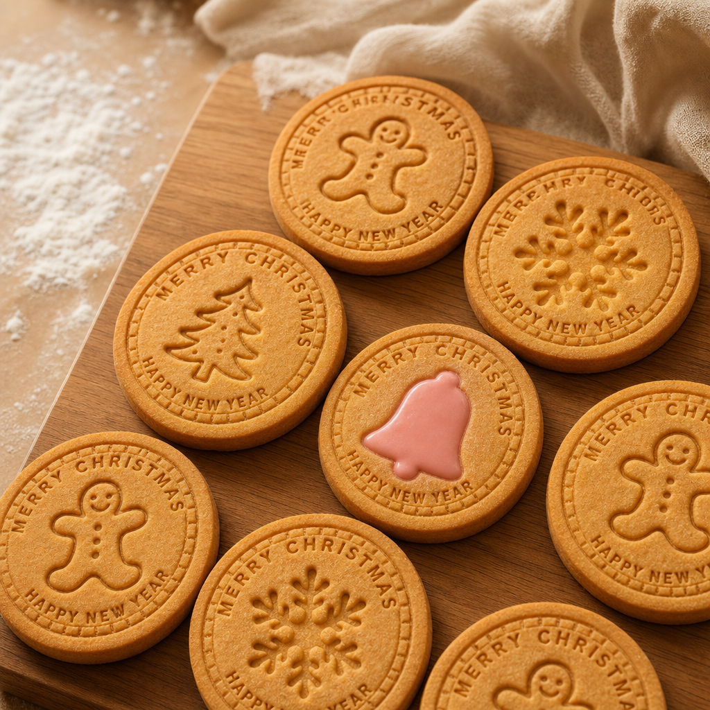 Bakewell Lane – 3D Embossed Cookie Stamp And Cutter Set