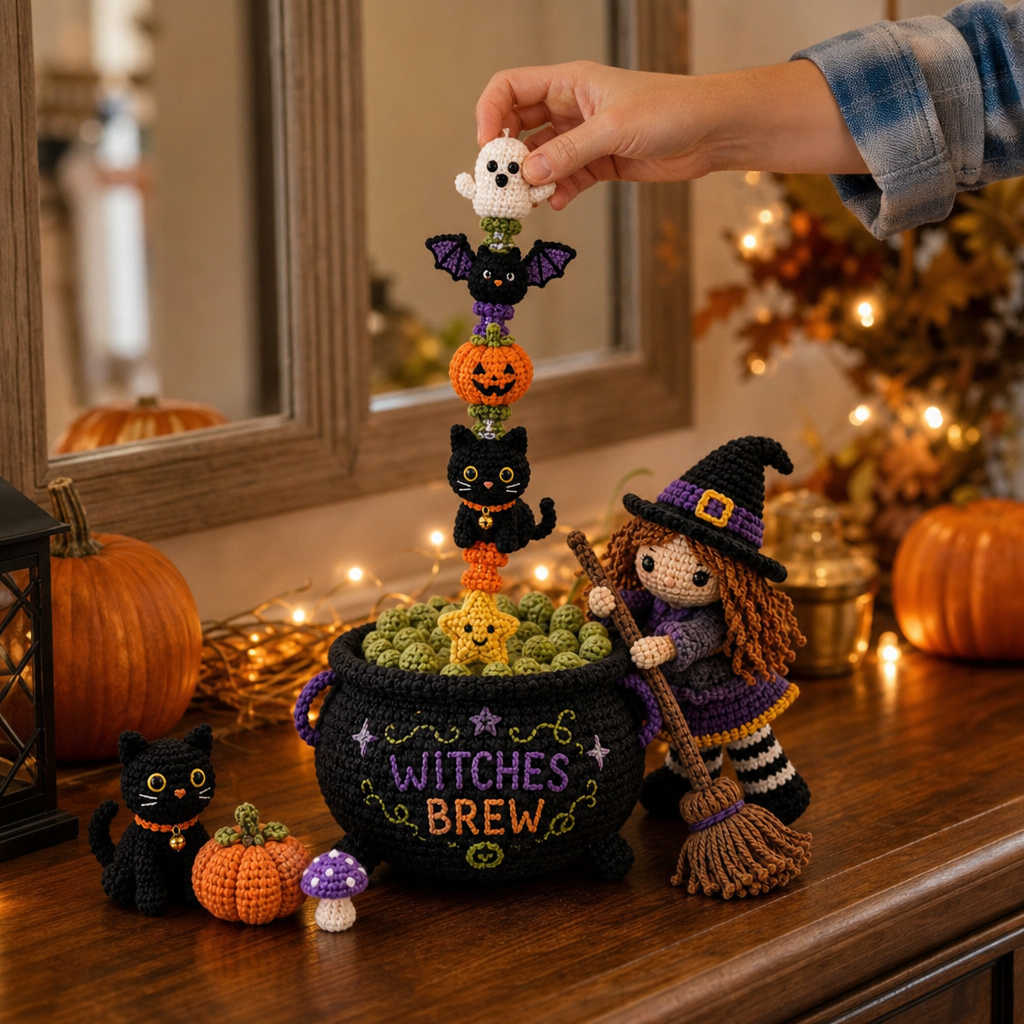 Boonanza – Hidden-Scene Crochet Pop-Up Pumpkin