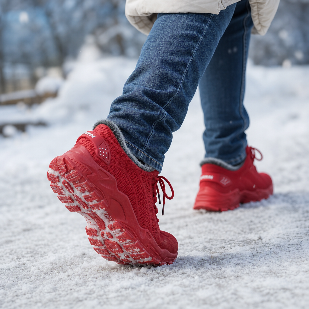 Warmstep – Fleece-Lined Air-Channel Winter Sneakers