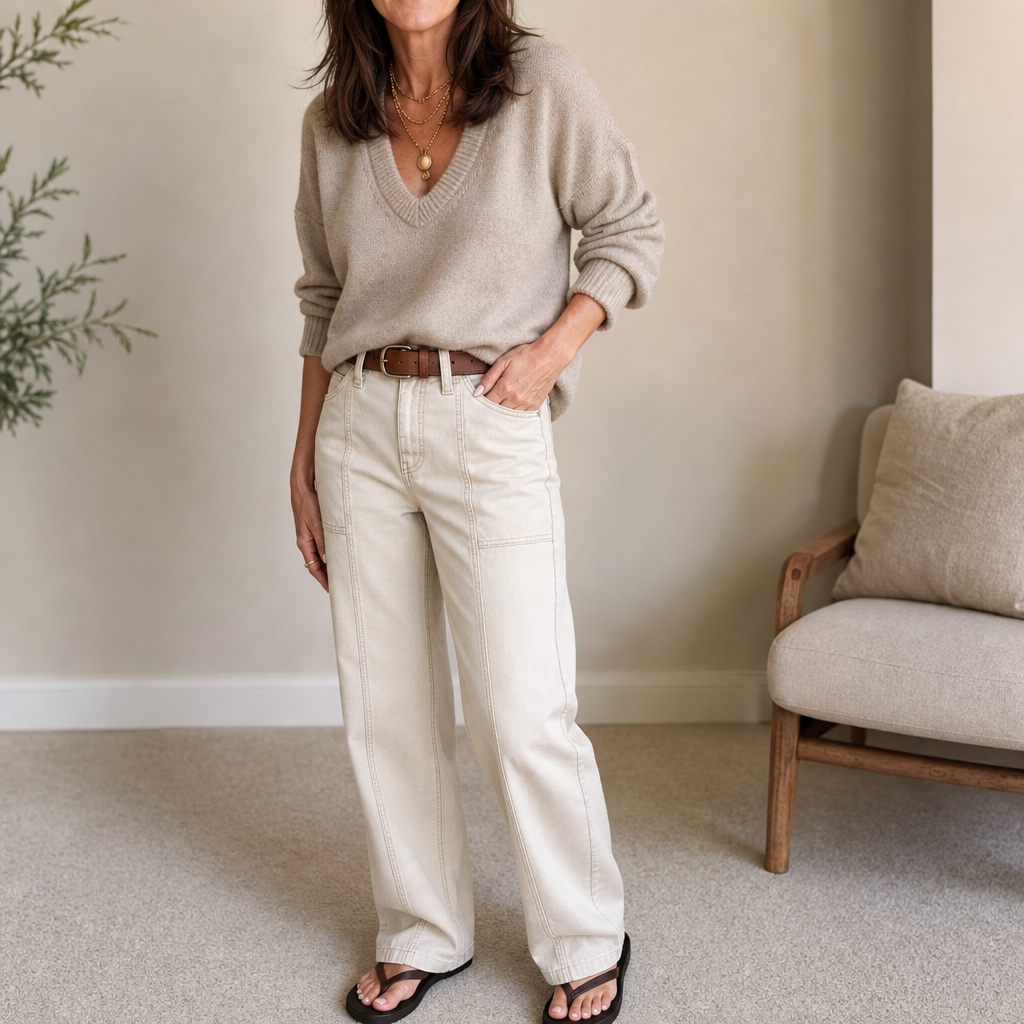 Lunelle – Straight-Leg Utility Trousers