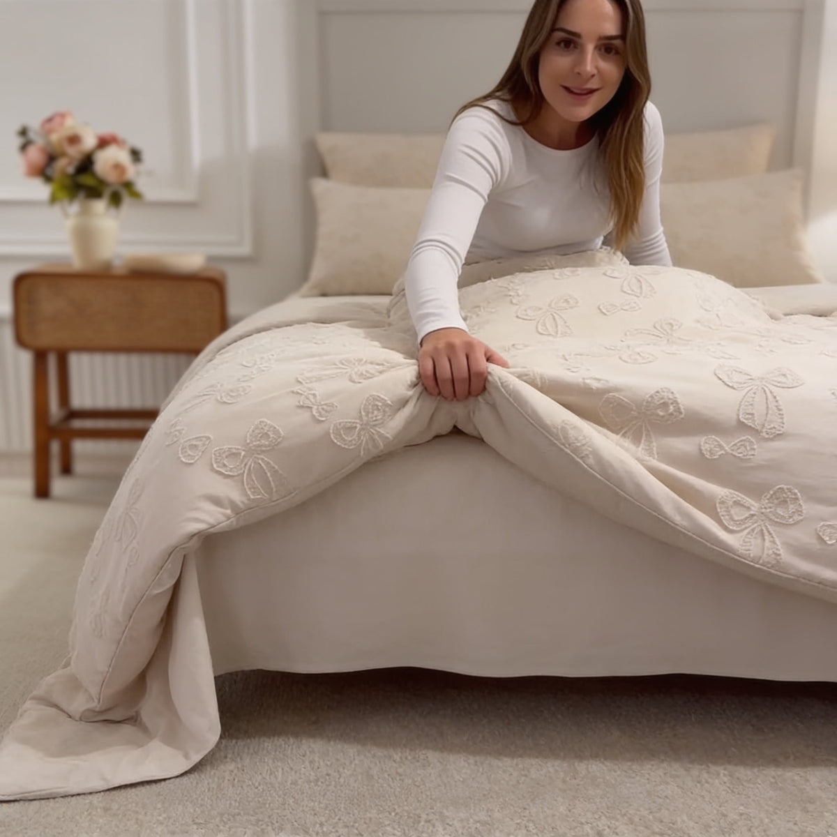 Tuftly – Tufted Textured Duvet Cover Set