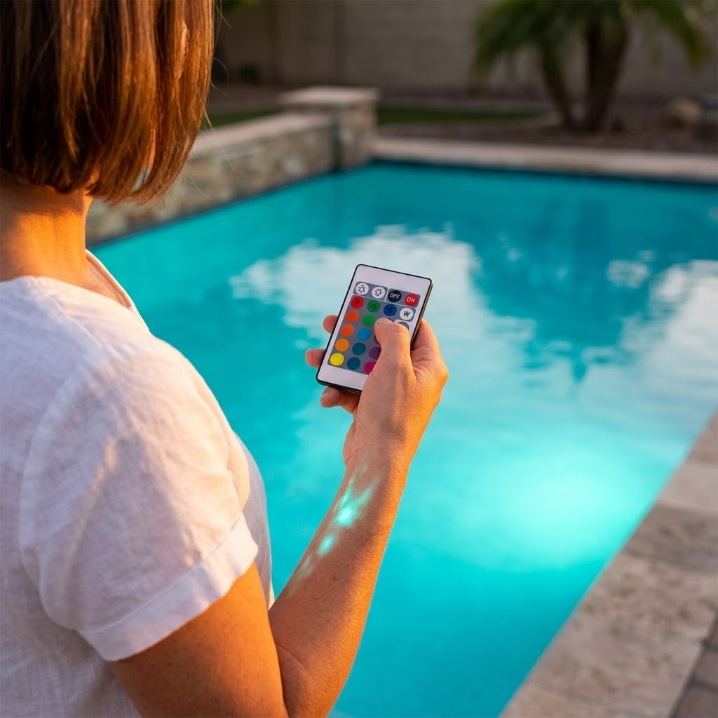LumaGlow – Submersible Pool Light with Remote (2pack)