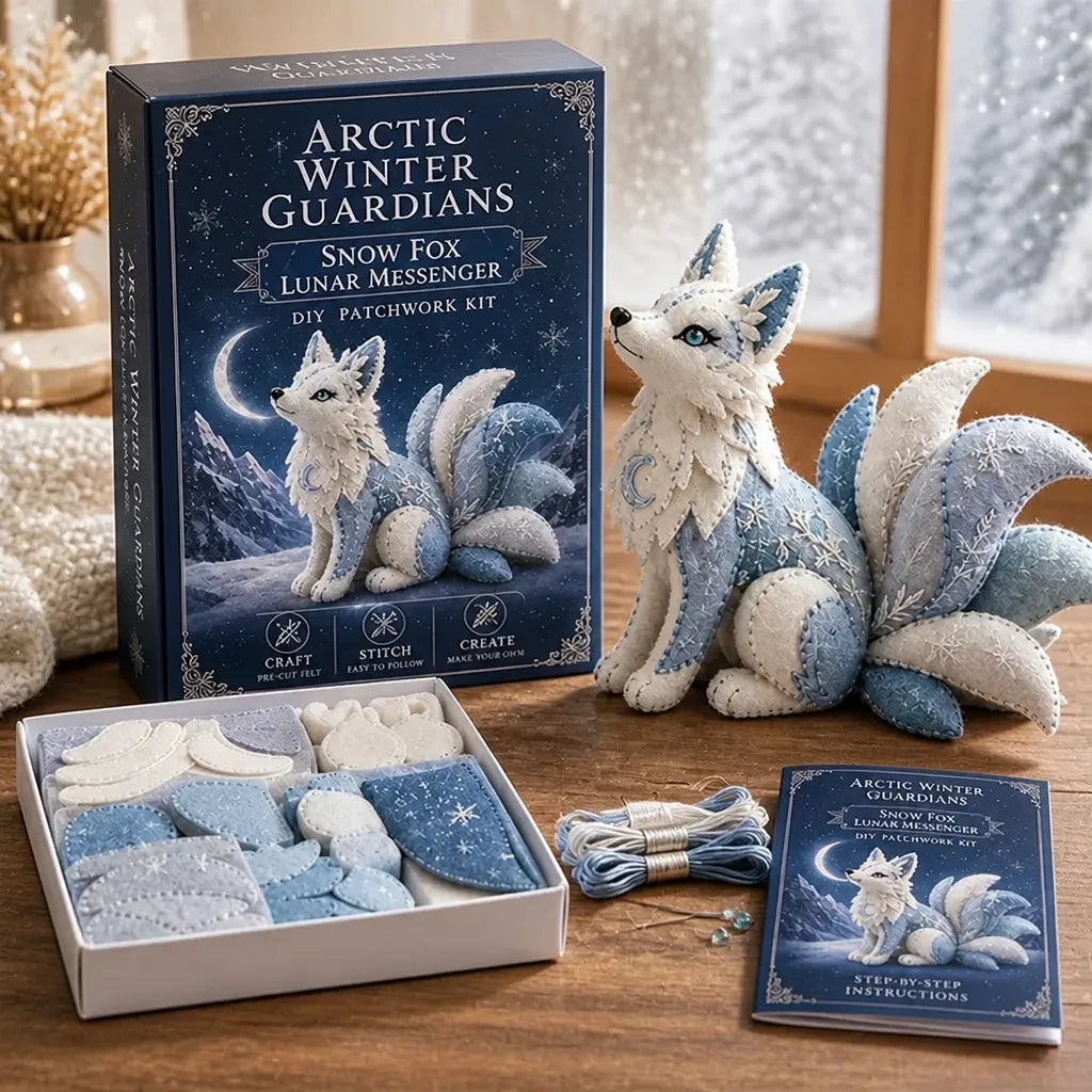 Stitchling – Winter Guardian DIY Felt Sewing Kit for Beginners