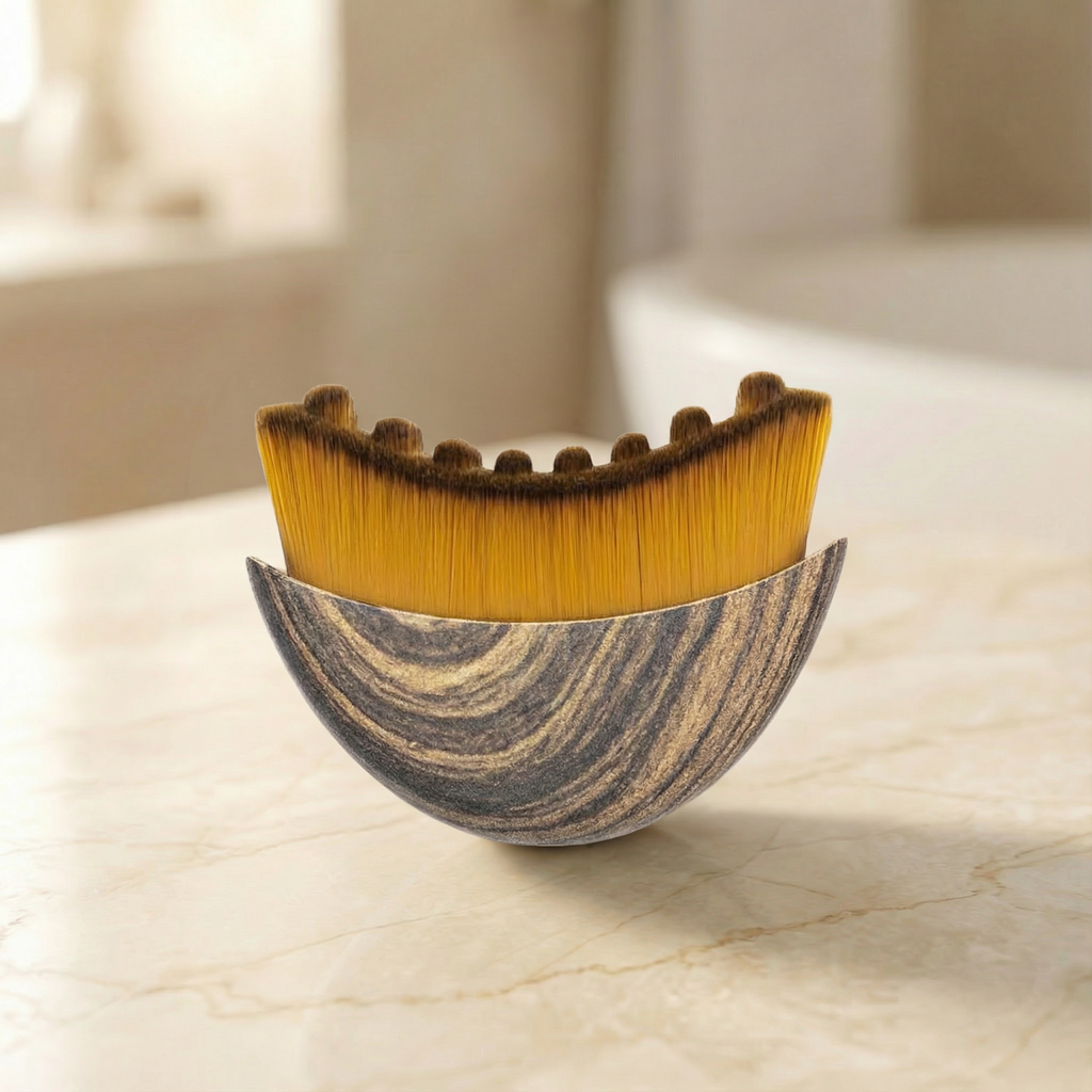 Veluna – Soft Bristle Facial Contour Brush