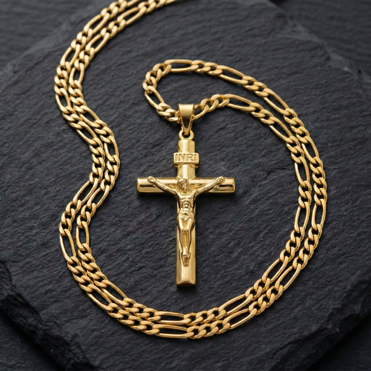 Sancta – Fashionable Crucifix Necklace