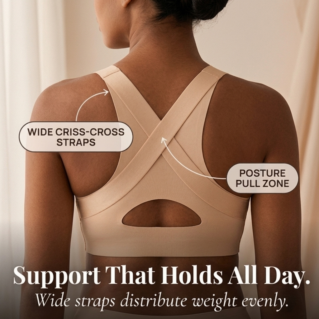 Veluna – Wireless Front Closure Posture Bra