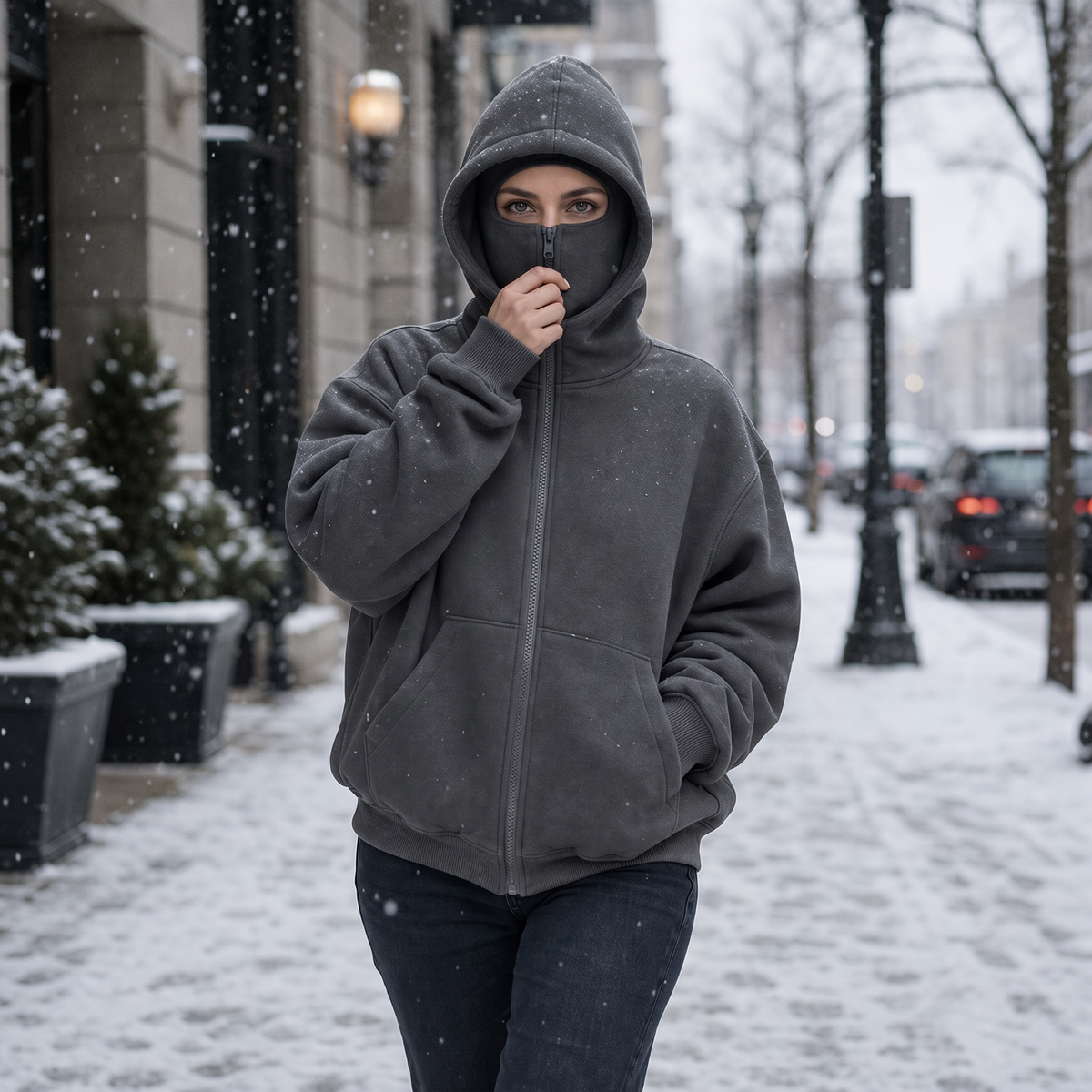 Balacloak – Zip-Up Balaclava Hood Jacket
