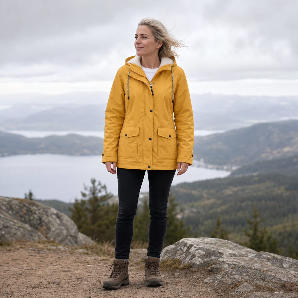 Cozynara – Fleece-Lined Hooded Windproof Jacket