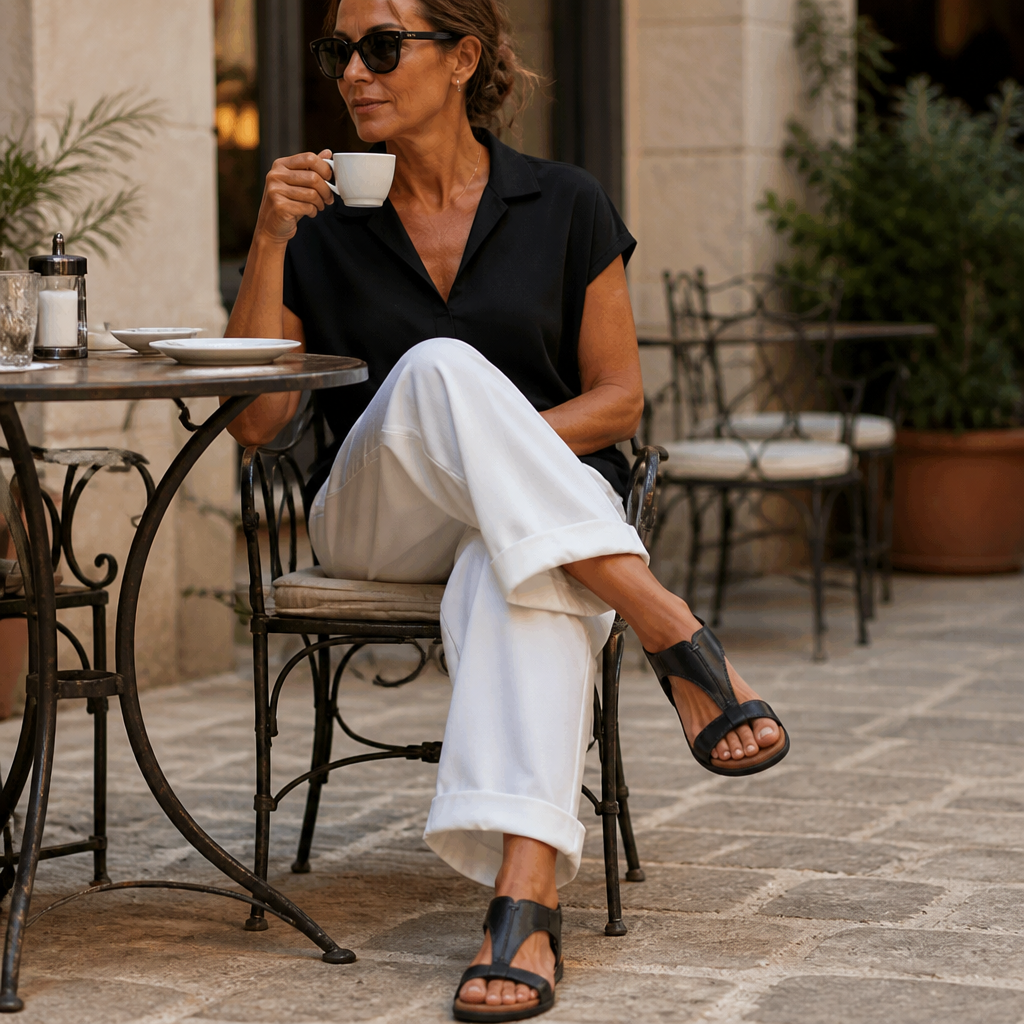 Wearbella – Dual-Strap Adjustable Slingback Sandals