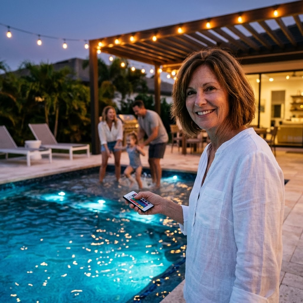 LumaGlow – Submersible Pool Light with Remote (2pack)