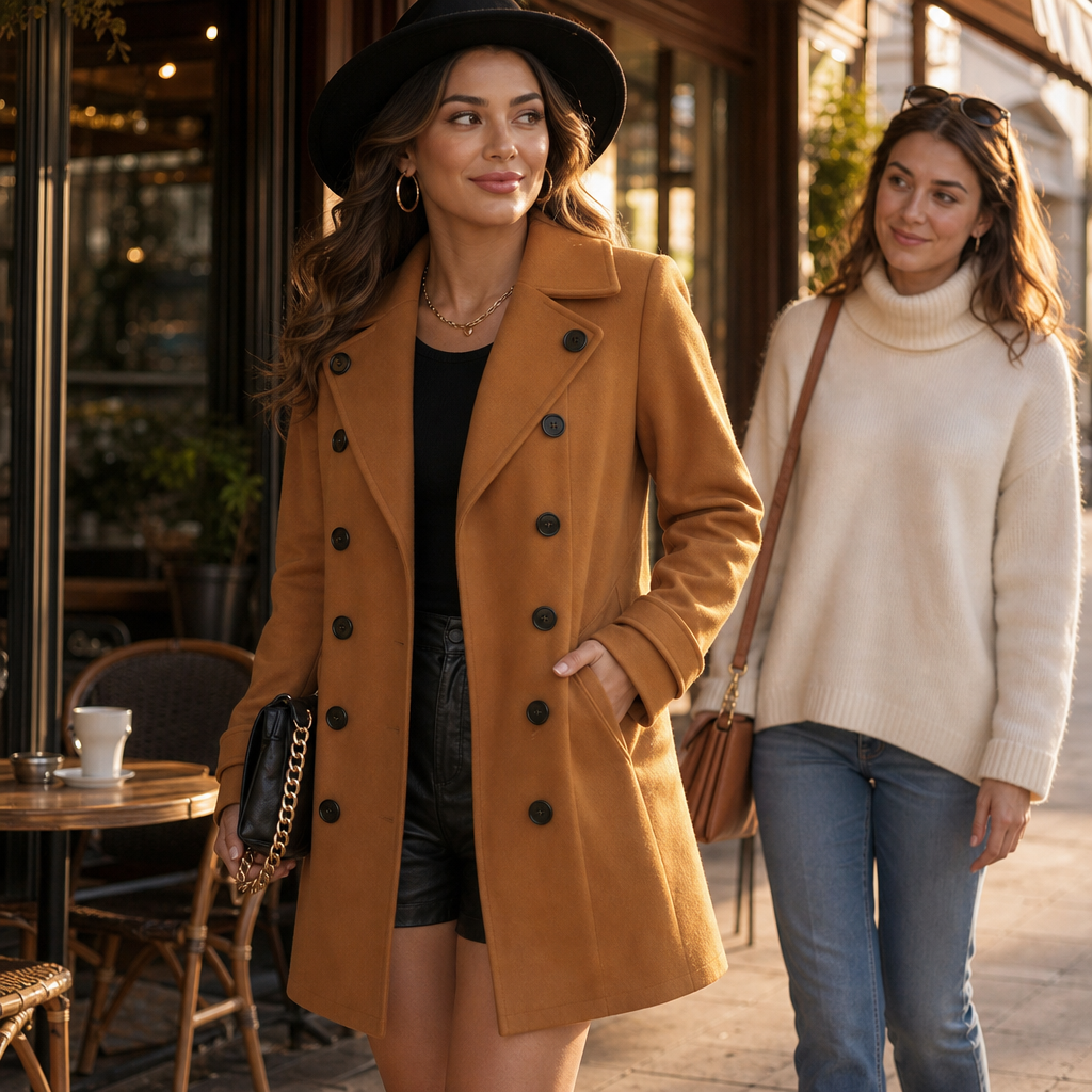 Overcoat & Co. – Relaxed Double-Breasted Wool-Blend Coat