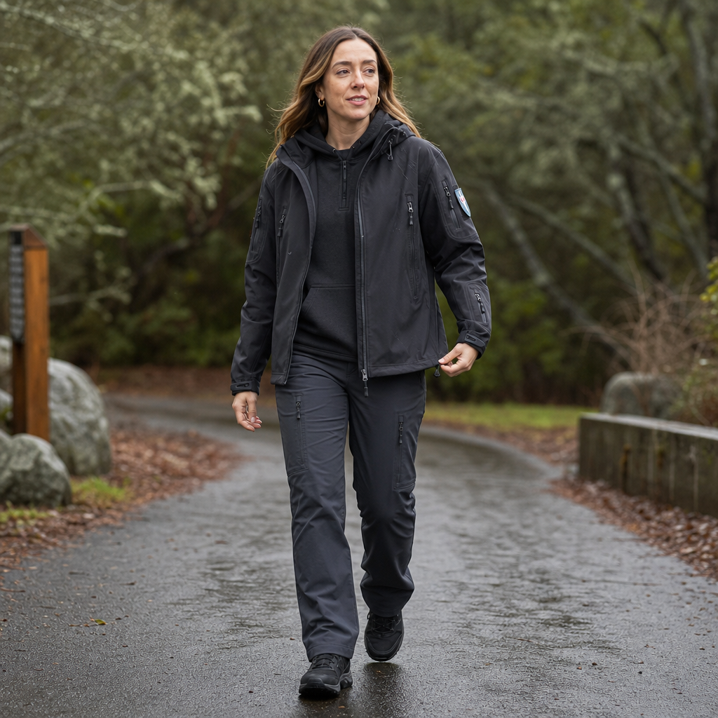 Shieldfern – Softshell Fleece-Lined Hooded Jacket