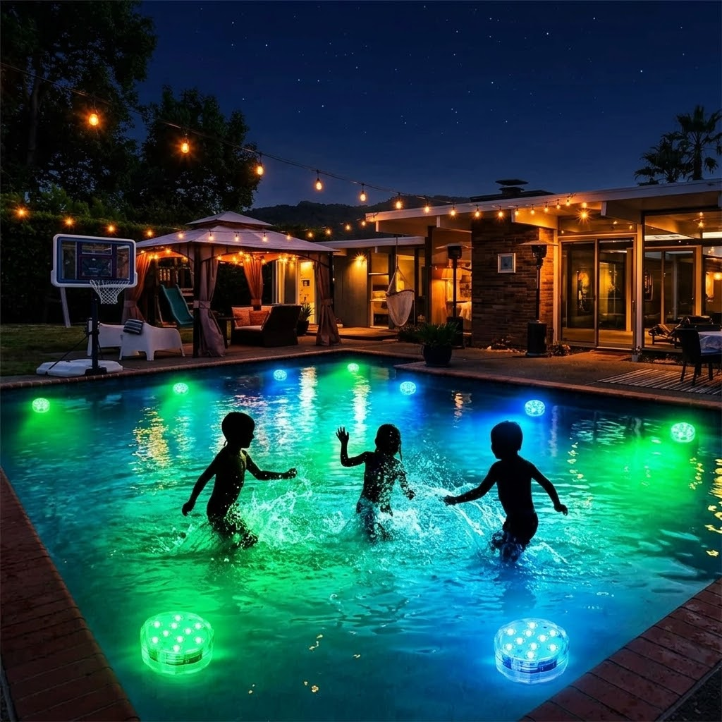 LumaGlow – Submersible Pool Light with Remote (2pack)