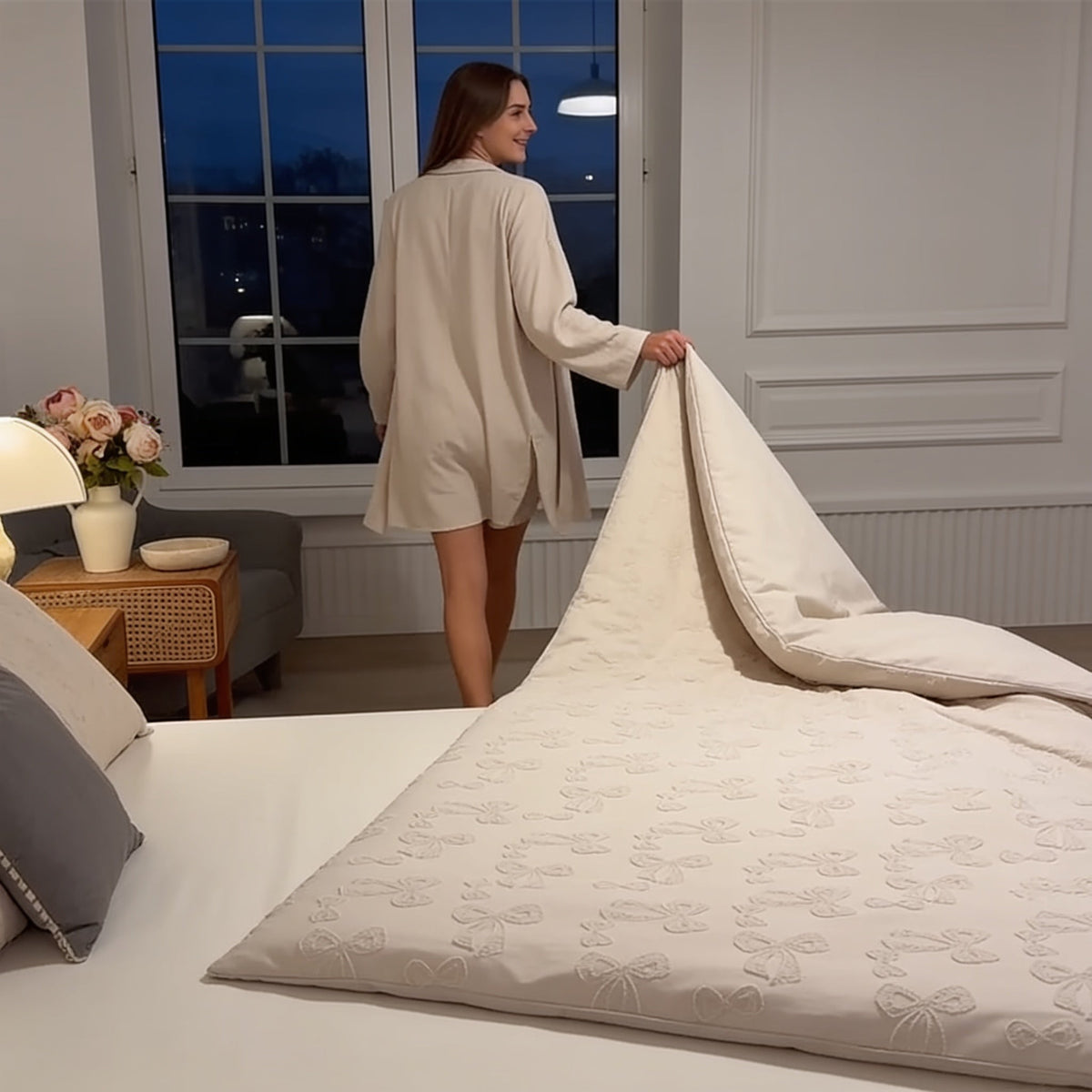 Tuftly – Tufted Textured Duvet Cover Set