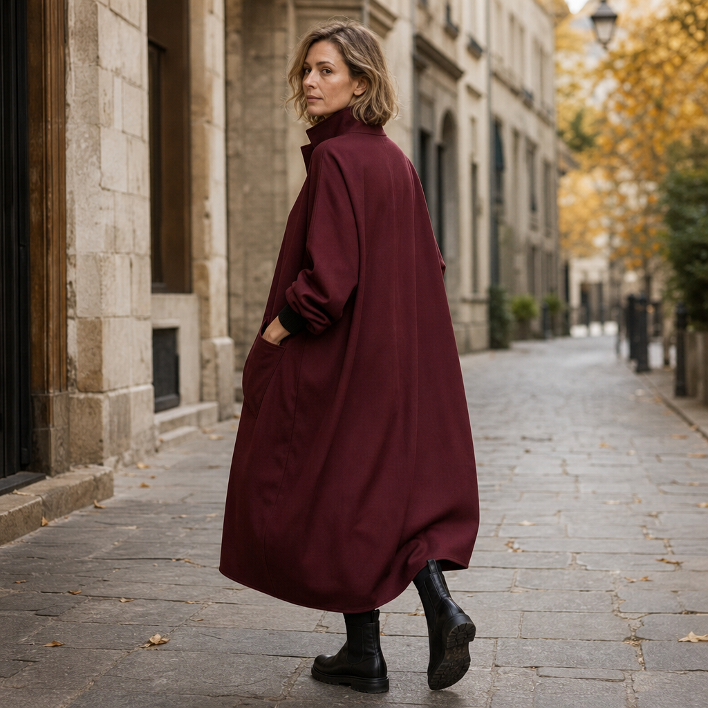 Wearbella – Cocoon Taper Mock Neck Dress
