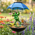 Magic Frog – Solar Garden Lamp with Bird Feeder