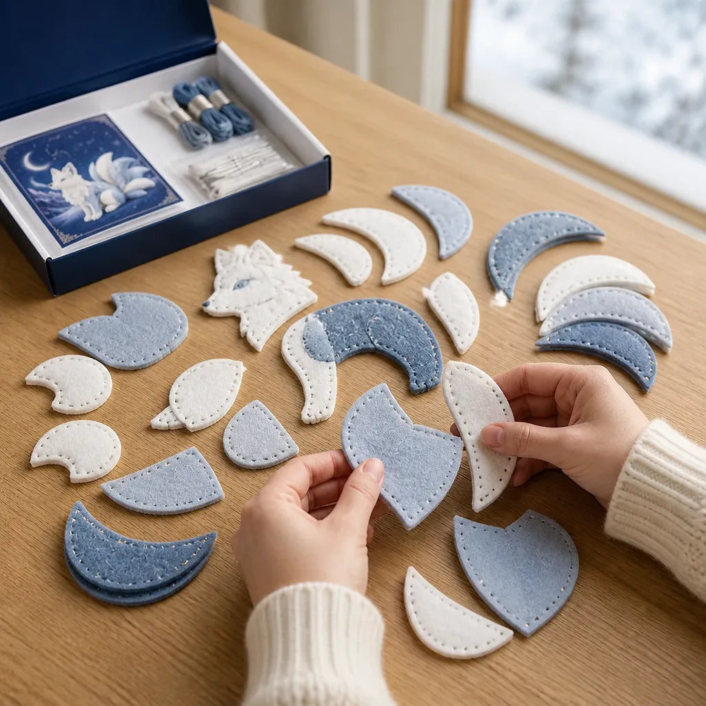 Stitchling – Winter Guardian DIY Felt Sewing Kit for Beginners