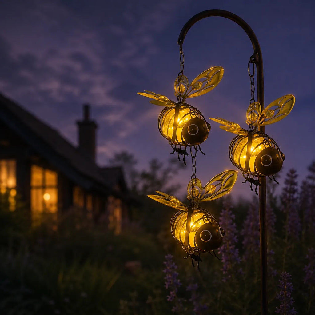 Beeloom – Solar Hanging Bee Lamp for Garden
