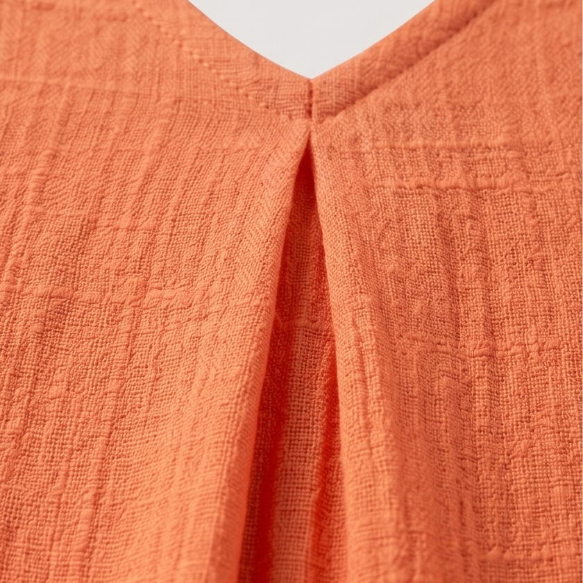 Lunessa – Women's breezy linen-look summer dress