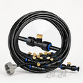 Mistara – Outdoor Patio Misting Cooling System with Brass Nozzles, 33ft