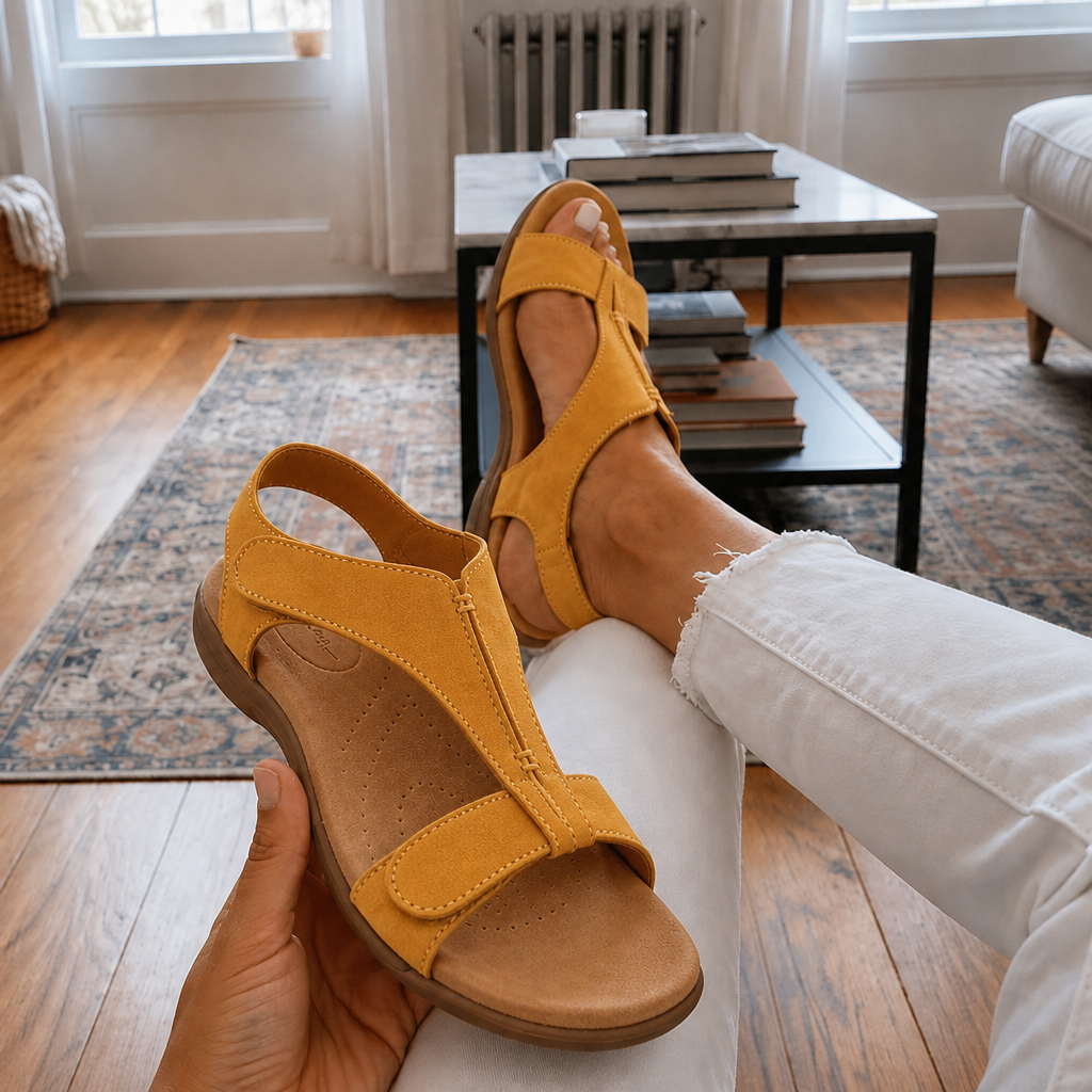 Wearbella – Dual-Strap Adjustable Slingback Sandals