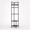 Nookstand – Space-Saving Garment Rack With Shelf And Hooks