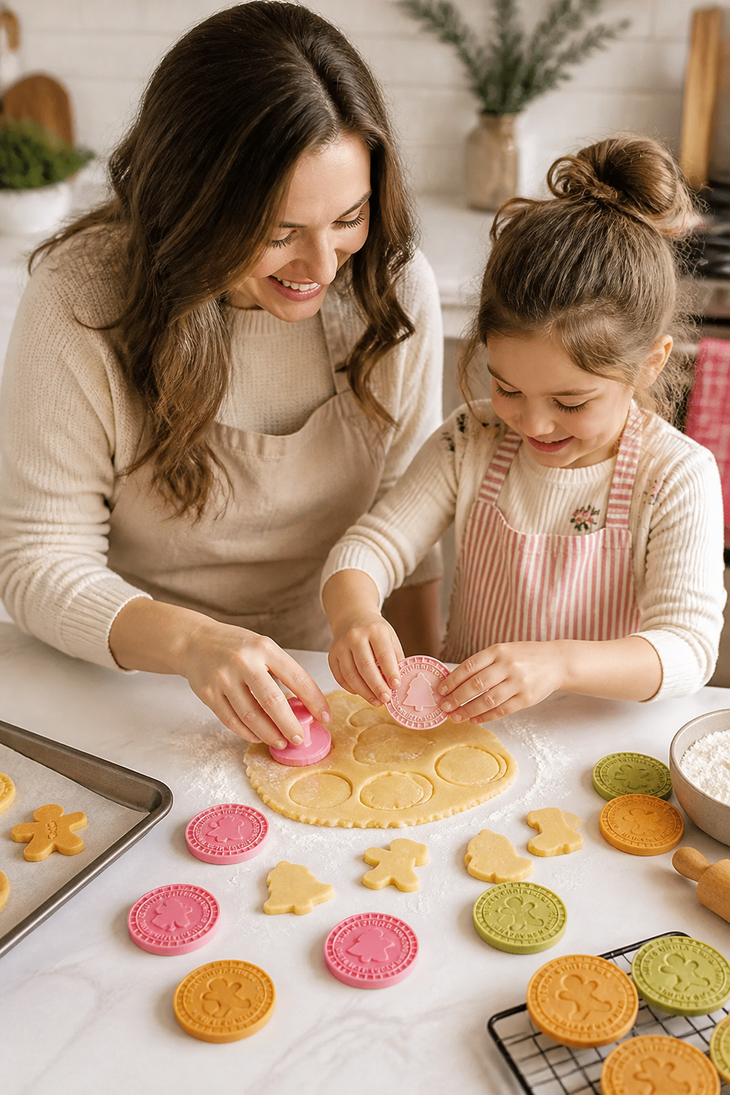 Bakewell Lane – 3D Embossed Cookie Stamp And Cutter Set