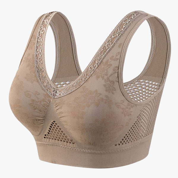 Velora - Women's Seamless Lace Support Bra (1+1 Free)
