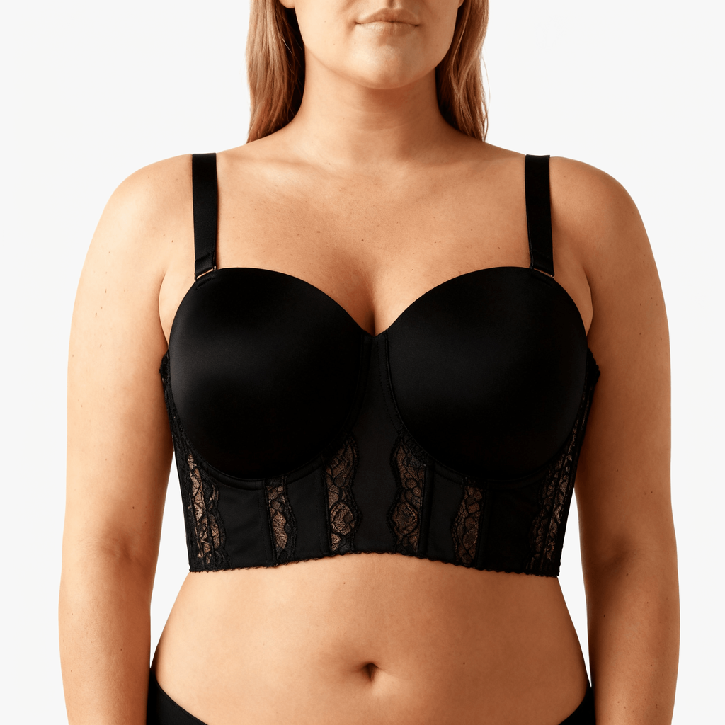 Liftara – Wide Band Wireless Bra with Removable Straps