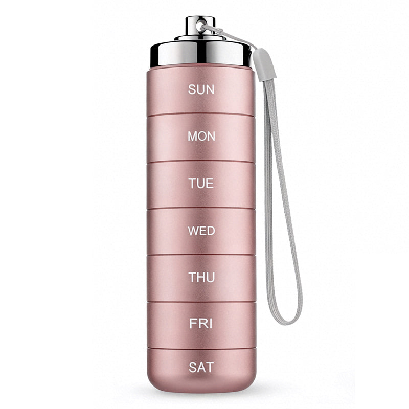Pillvault – Waterproof 7 Day Aluminum Pill Organizer