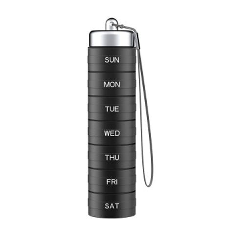 Pillvault – Waterproof 7 Day Aluminum Pill Organizer
