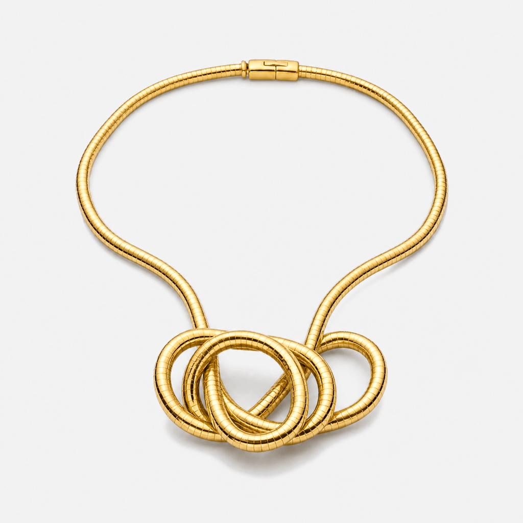 Serpina - Flexible Snake Necklace and Bracelet Set