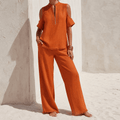 Soléva – Women's Crochet Linen Vacation Set