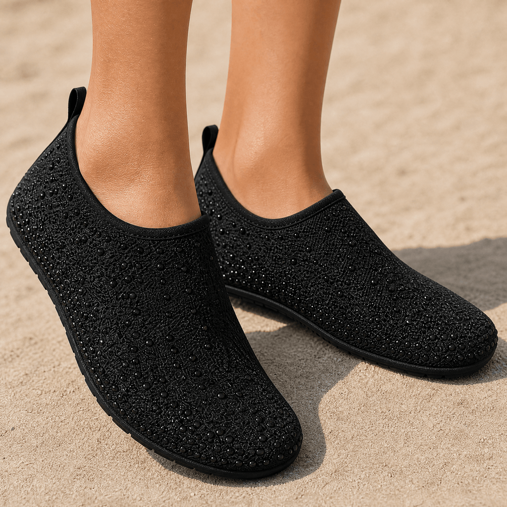 Sparkella – Rhinestone Slip-On Water Shoes